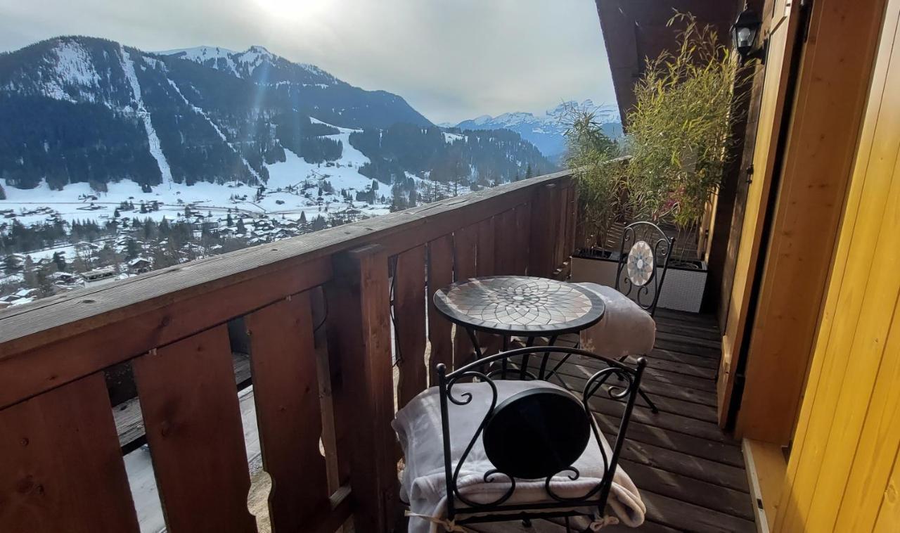Chambre D'Hotes L'Ours Bleu Les Diablerets Dış mekan fotoğraf