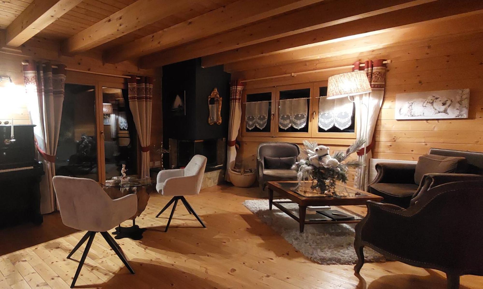 Chambre D'Hotes L'Ours Bleu Les Diablerets Dış mekan fotoğraf